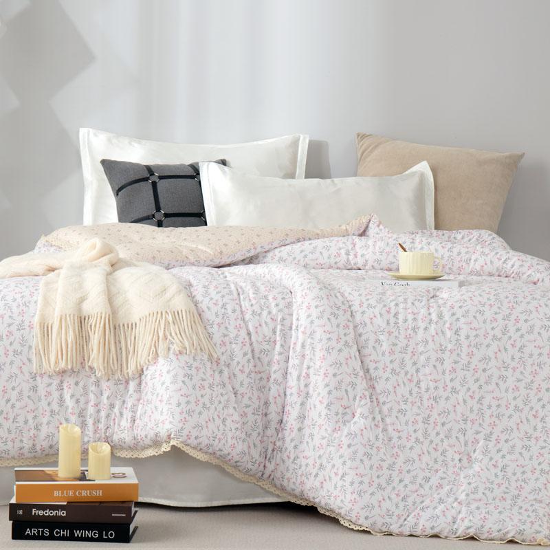 사계절 구름이불(크림플라워 베이지)